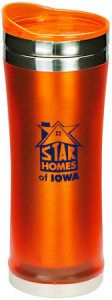 Promotional Travel Mugs: 16oz Slim Tumblers